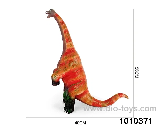Dinosaur toys Stretching length 40, height 55 in Hangtag（red）
