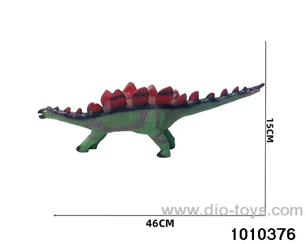Dinosaur toys Stretching length 46, height 15 in Hangtag（green）