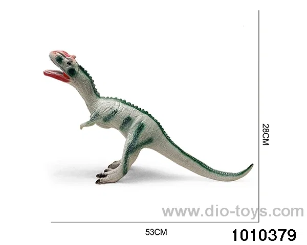 Dinosaur toys Stretching length 53, height 26 in Hangtag