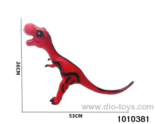 Dinosaur toys Stretching length 53, height 26 in Hangtag（red）