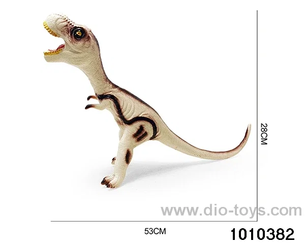 Dinosaur toys Stretching length 53, height 26 in Hangtag（white）