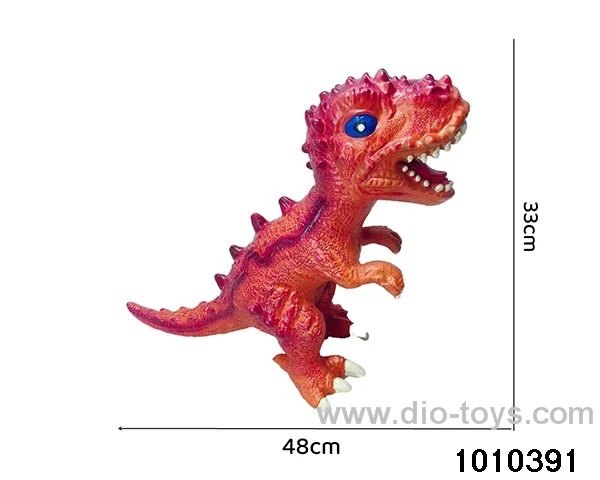 Dinosaur toys Stretching length 48, height 33 in Hangtag