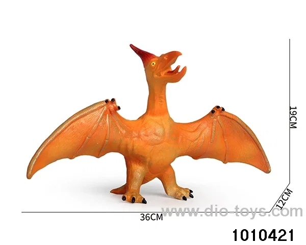 Dinosaur toys Stretching length 29, height 16 in Hangtag