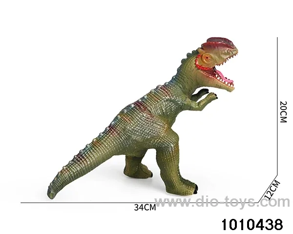 Dinosaur toys Stretching length 34, height 20 in Hangtag