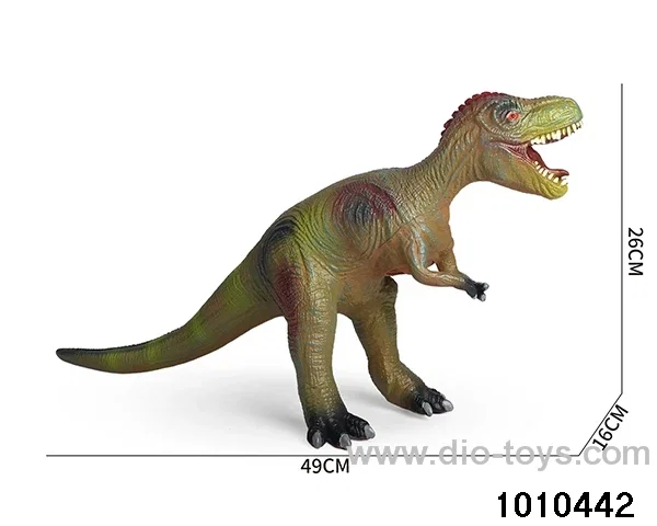 Dinosaur toys Stretching length 49, height 26 in Hangtag