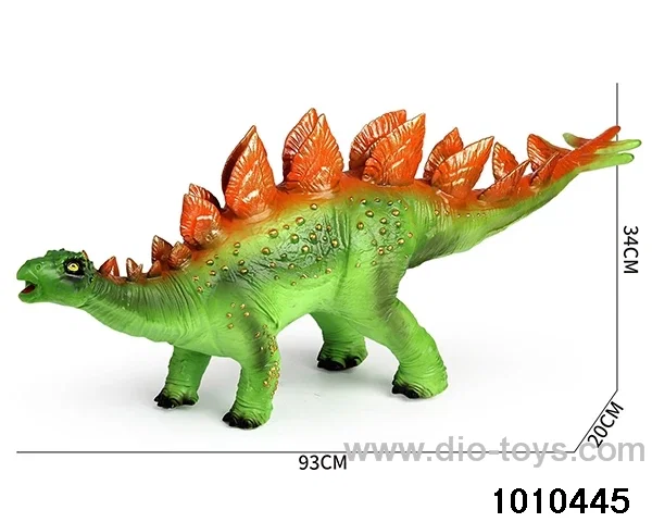 Dinosaur toys Stretching length 93, height 34 in Hangtag