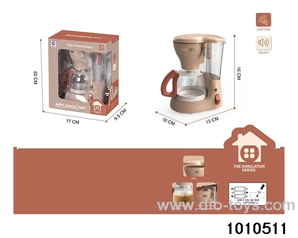 Big coffee machine in window box