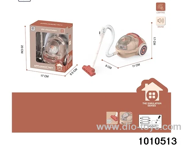 Large vacuum cleaner in window box