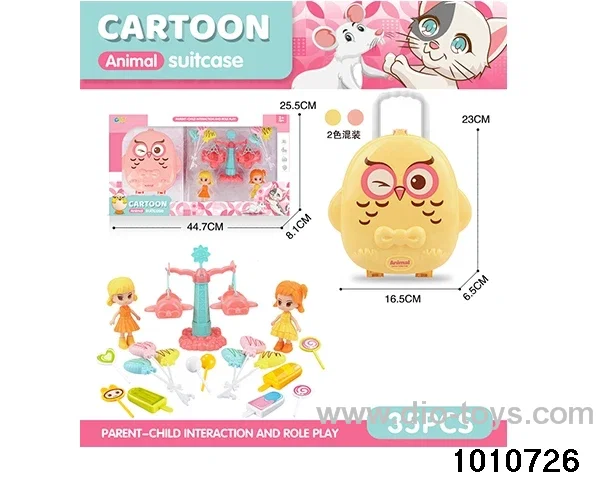 Owl storage box toy in window box