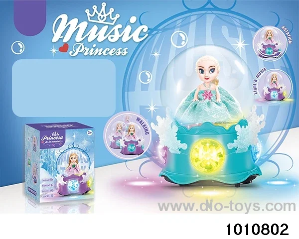 B/O Snowflake 3.5 inch Snow Princess W L/M in color box