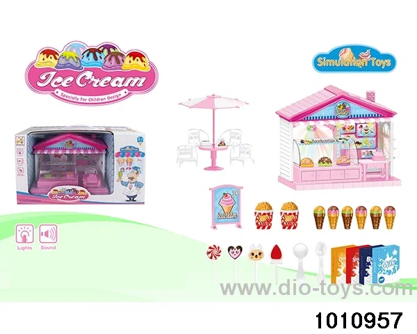 Ice Cream Shop in window box