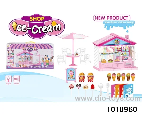 Ice Cream Shop in color box