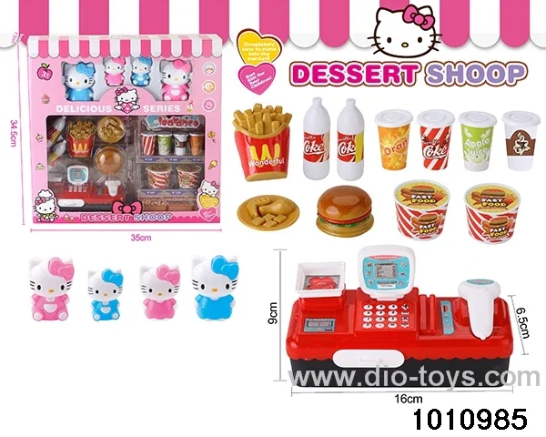 Cashier Set in window box
