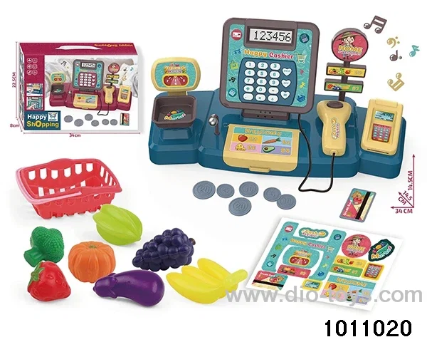 Cash register vegetable suit in color box