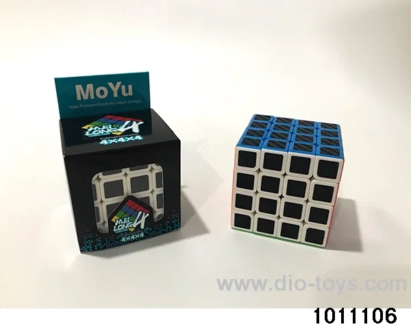Rubik's cube in color box