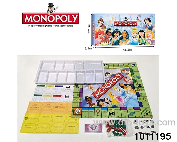 Game toys in color box