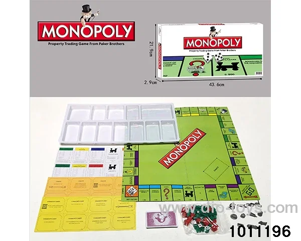 Game toys in color box