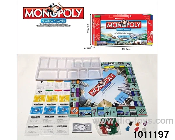 Game toys in color box