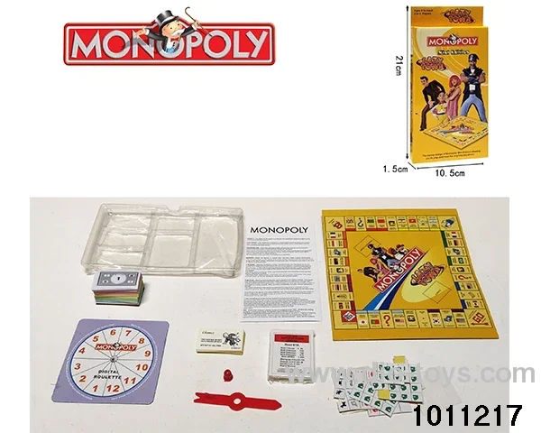 Game toys in color box
