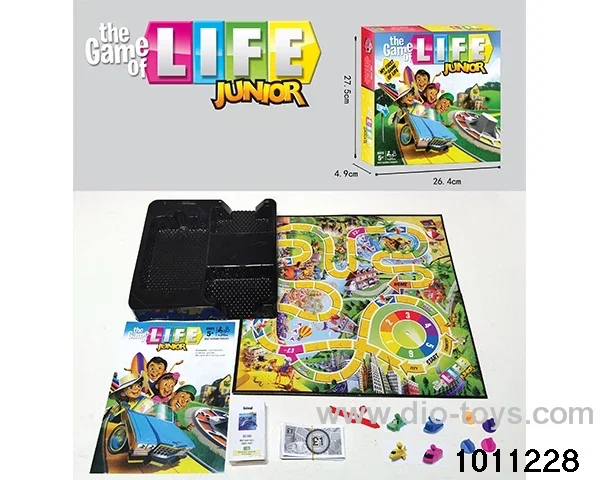 Game toys in color box