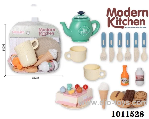 kitchen set in net bag
