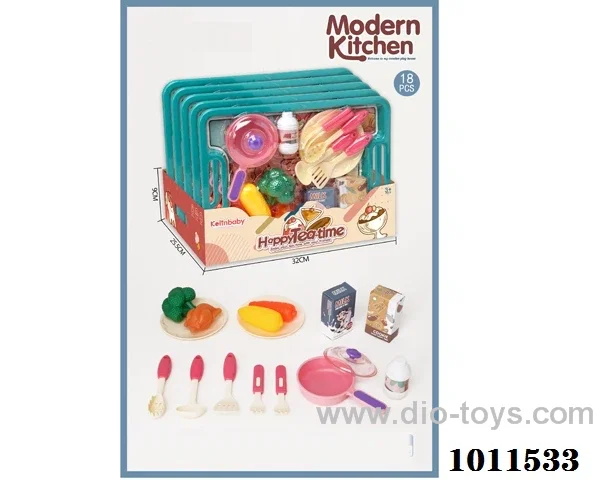 kitchen set in net bag