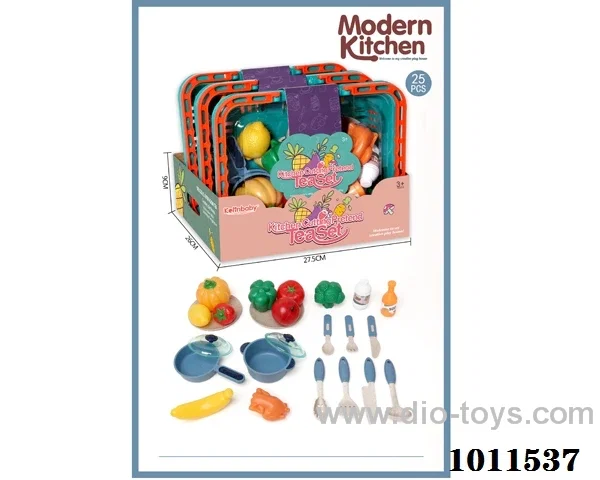 kitchen set in net bag