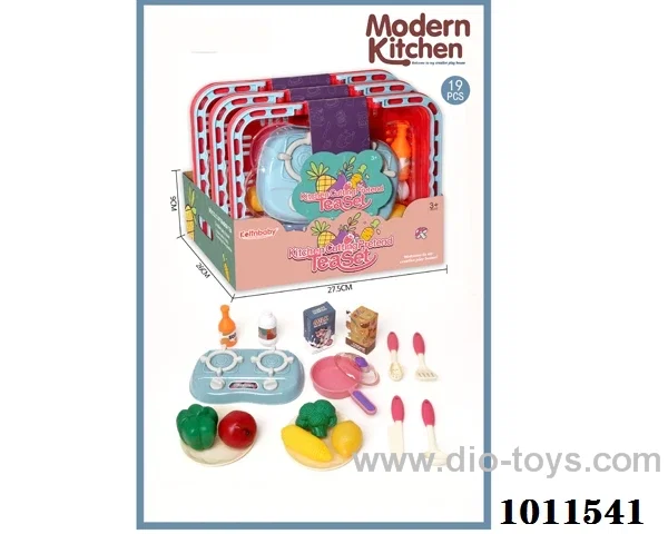 kitchen set in net bag