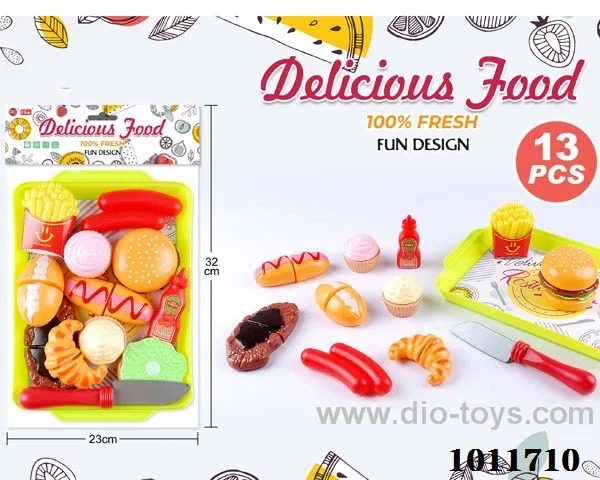 food set in PP bag with header