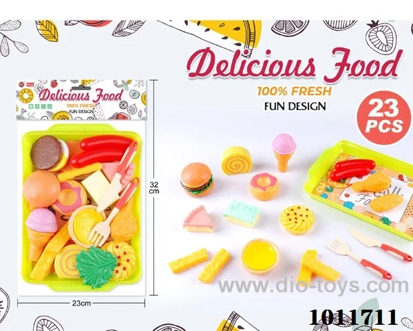 food set in PP bag with header