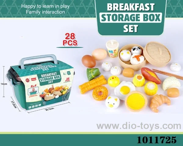 food set in paper card