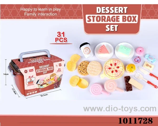 food set in paper card