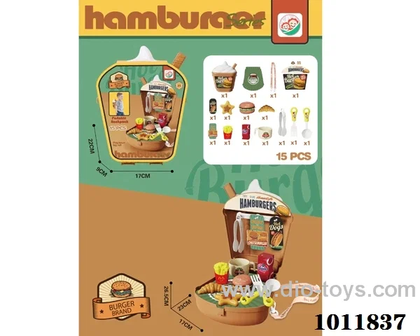 food set in paper card