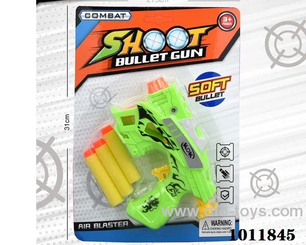 Soft Shot Gun in Blister card