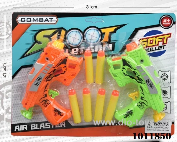Soft Shot Gun in Blister card