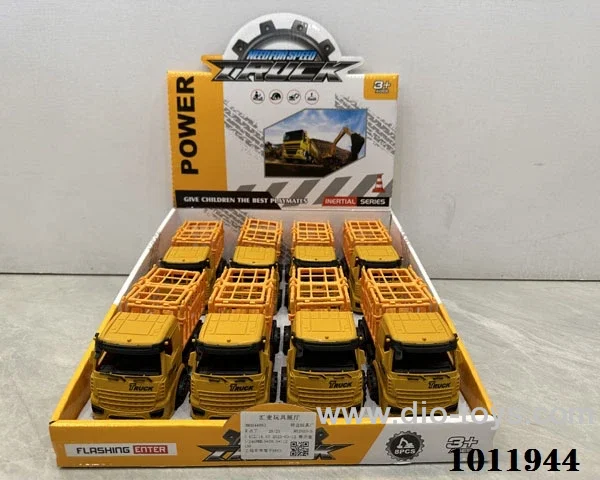 8pcs Engineering vehicle in Display box