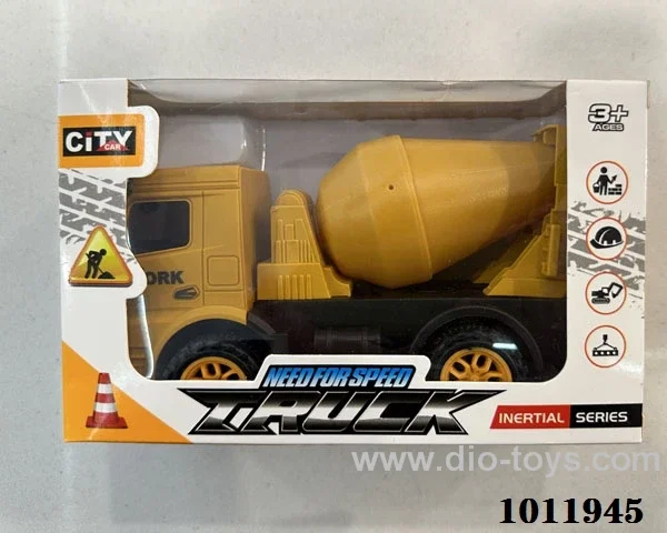 Engineering vehicle in Window box