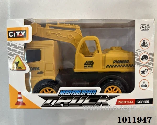 Engineering vehicle in Window box