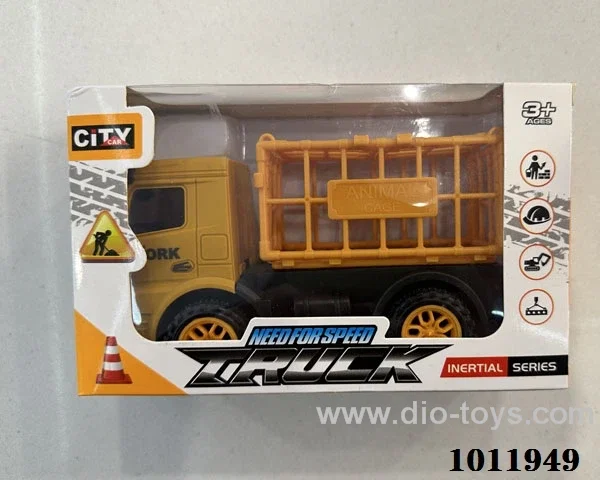 Engineering vehicle with cage in Window box