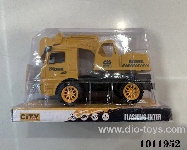 Engineering vehicle in pvc cover