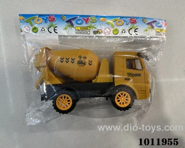 Engineering vehicle in opp bag