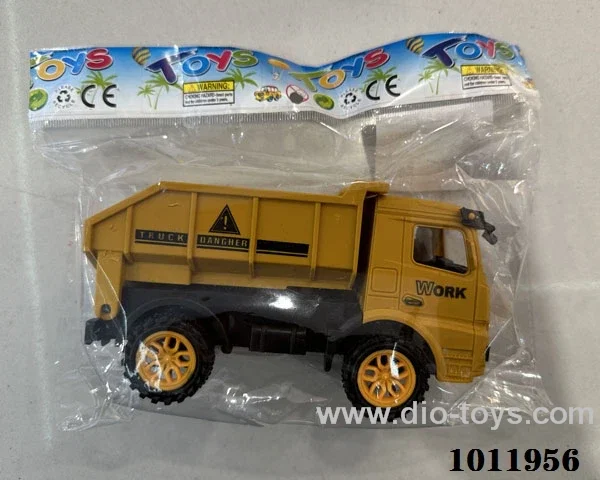 Engineering vehicle in opp bag