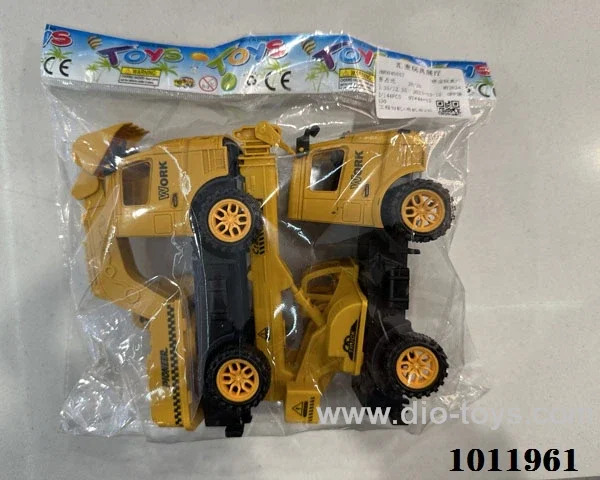 2pcs Engineering vehicle in opp bag
