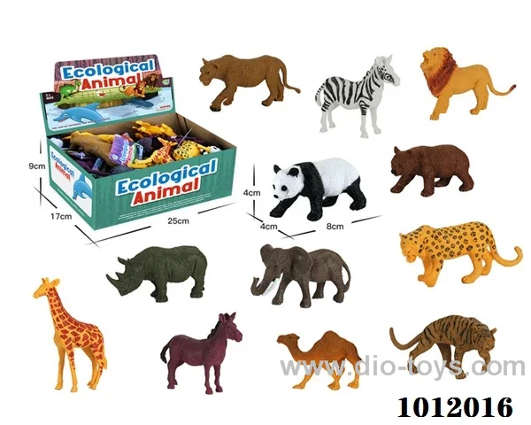 24pcs 5 inch animal in display box