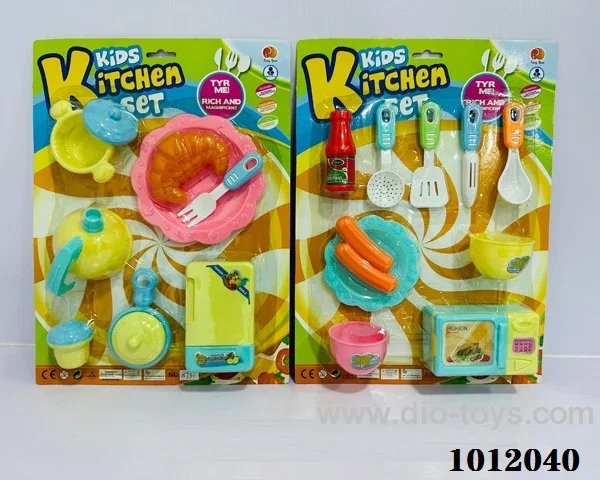 kitchen set in Blister card