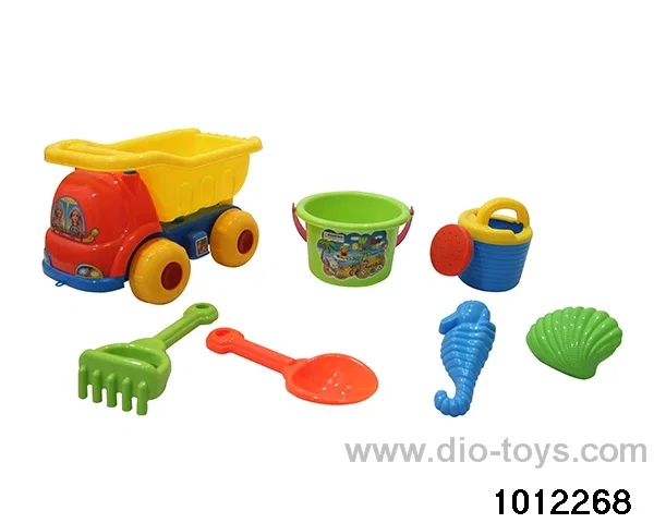 beach toys in Net bag