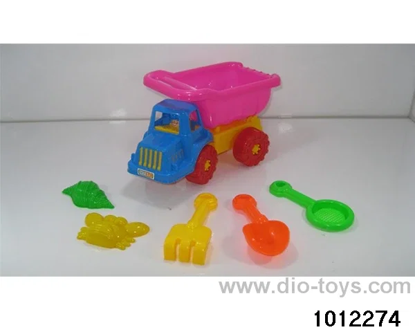 beach toys in Net bag