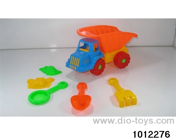 beach toys in Net bag