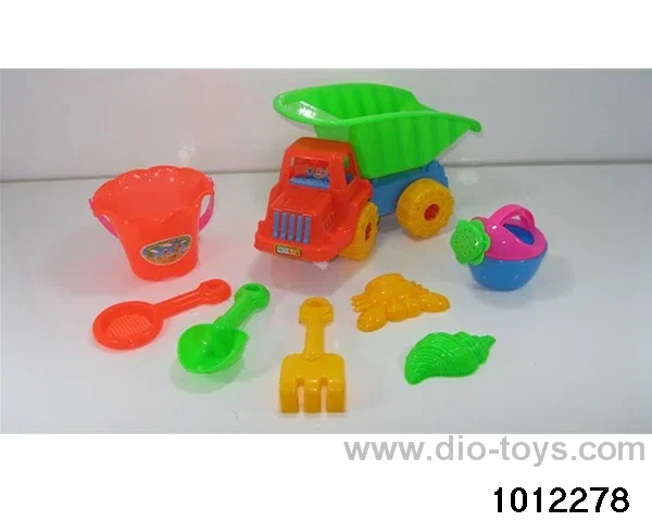 beach toys in Net bag