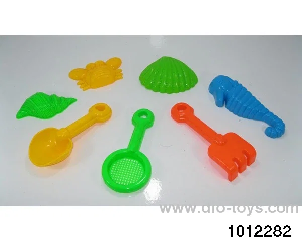 beach toys in Net bag